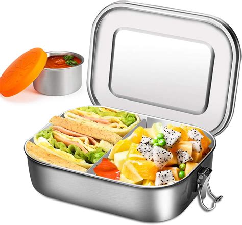 kids' stainless steel bento box|bento box containers for kids.